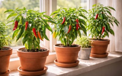 Så odlar du enkelt chili hemma